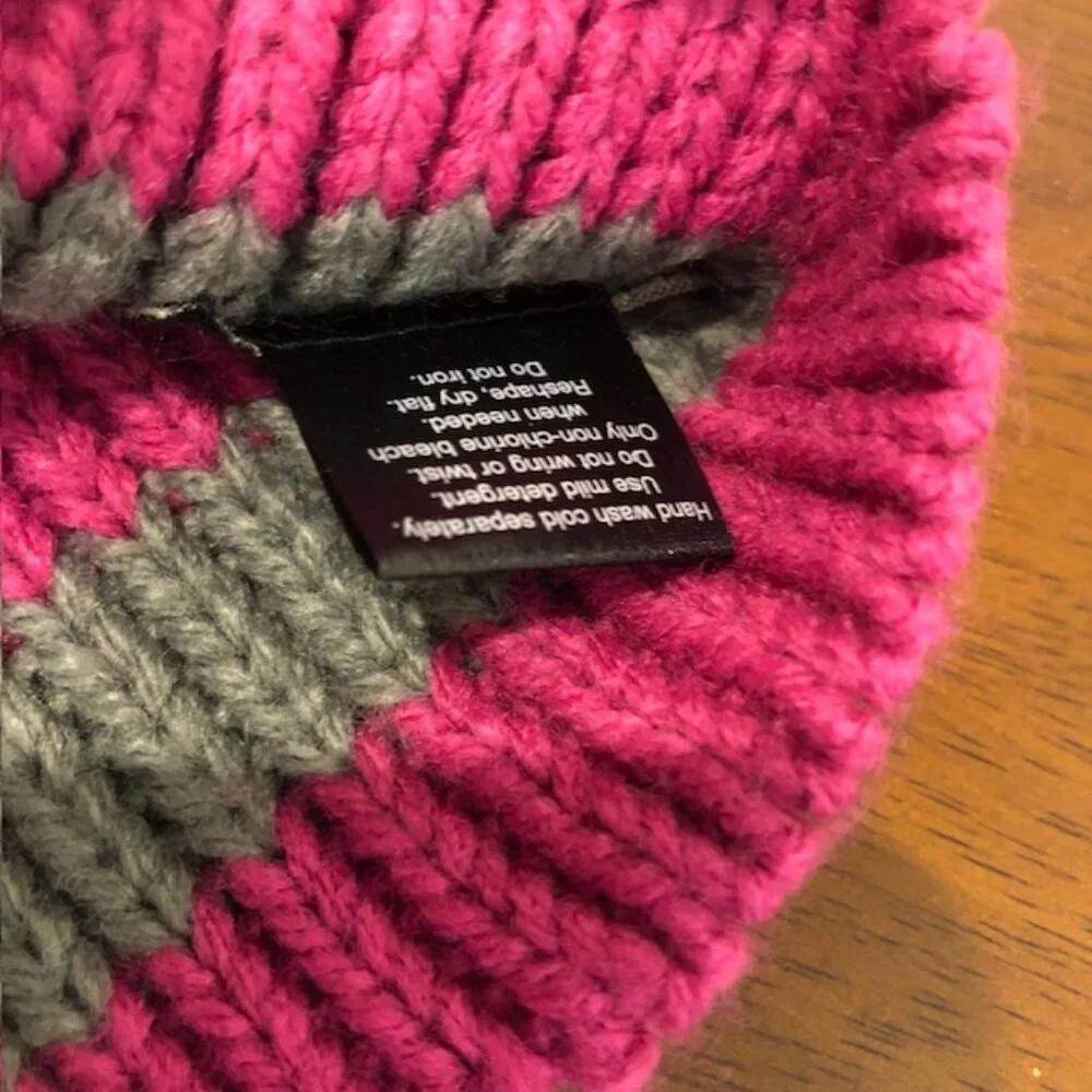 Vera Bradley Striped Knit Multicolor Scarf.